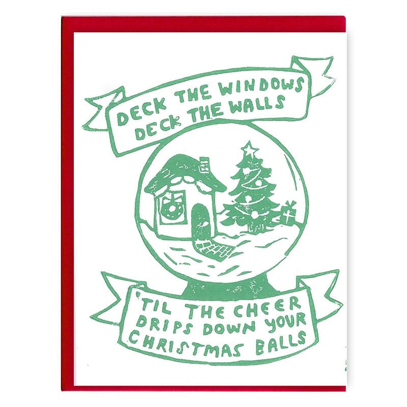 Ghost Academy Card Deck the Windows Holiday Card
