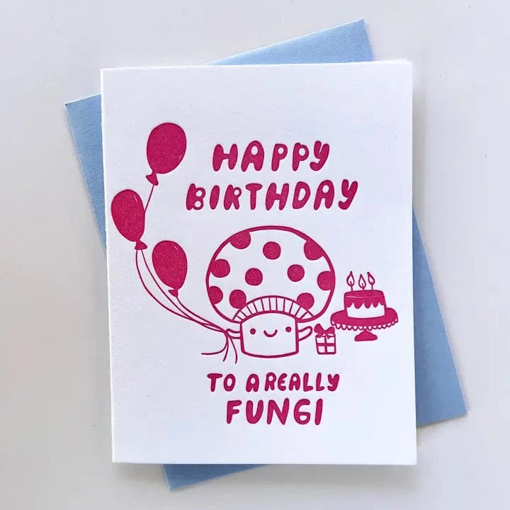 Ghost Academy Cards Fungi Birthday Card