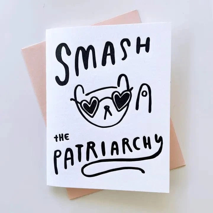 Ghost Academy Cards Smash the Patriarchy Card
