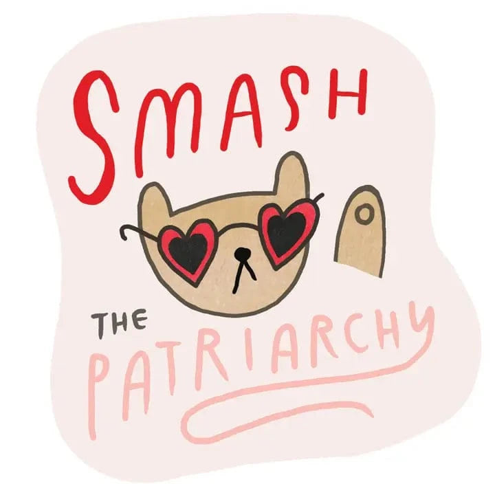 Ghost Academy Cards Smash the Patriarchy Sticker