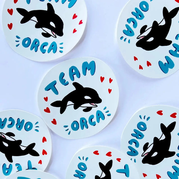 Ghost Academy Cards Team Orca Sticker