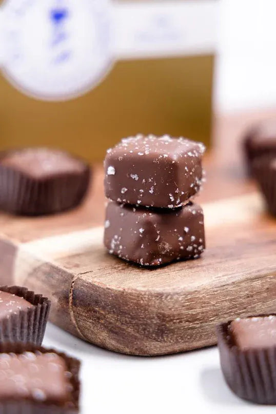 Gig Harbor Candy Company Treats Milk Chocolate Sea Salt Caramels - 9 Piece