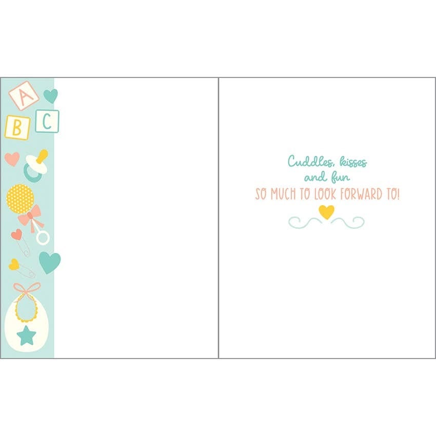 Gina B Designs Baby Shower Baby Items - Baby Card