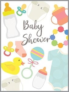 Gina B Designs Baby Shower Baby Shower Gift Enclosure