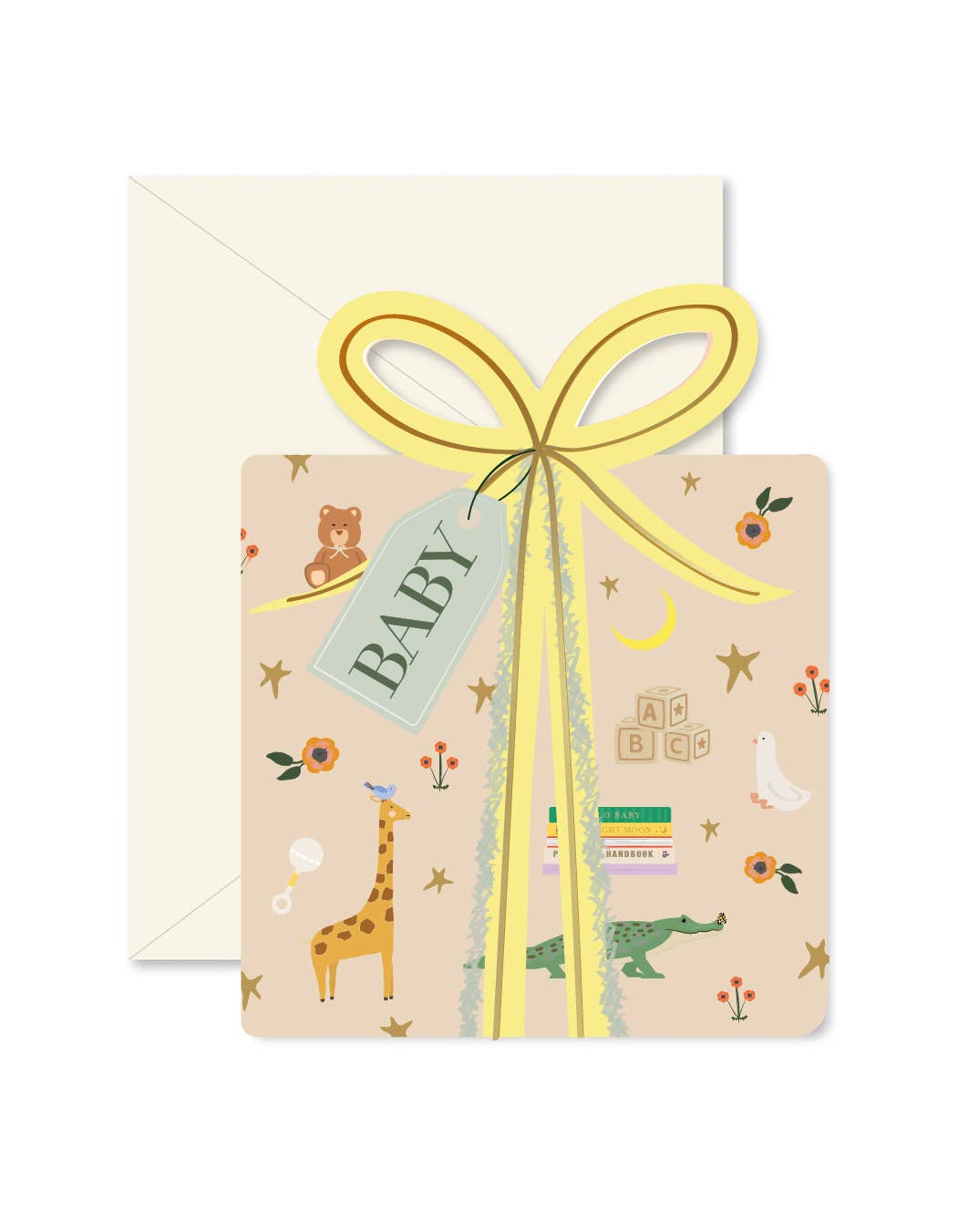 Ginger P. Designs Cards Baby Gift Die-Cut Greeting Card
