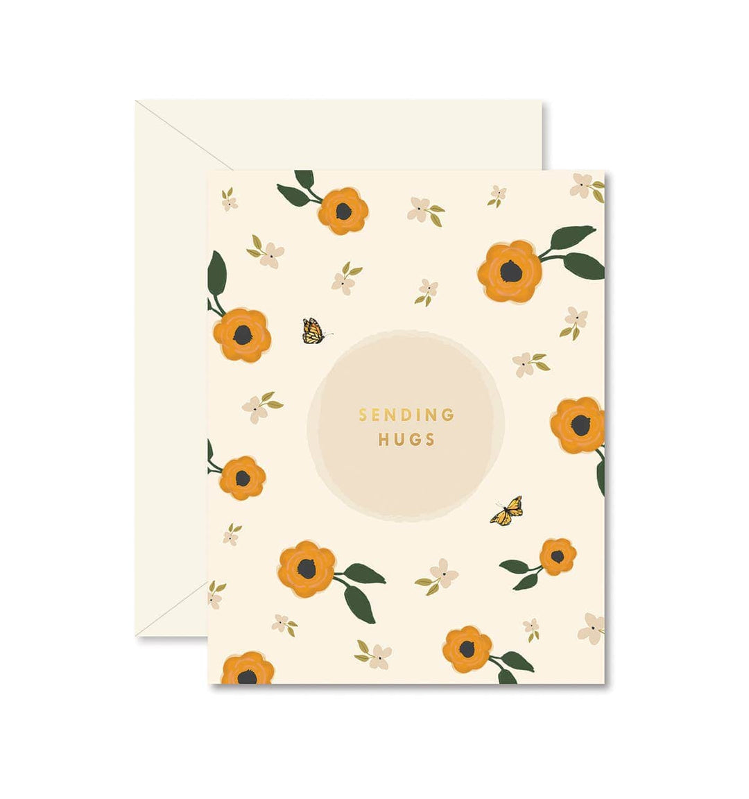 Ginger P. Designs Cards Sending Hugs Greeting Card