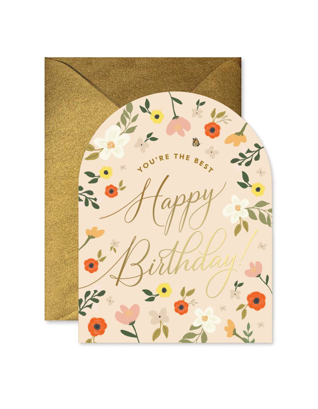 Ginger P. Designs Cards You're The Best Birthday Arch Greeting Card