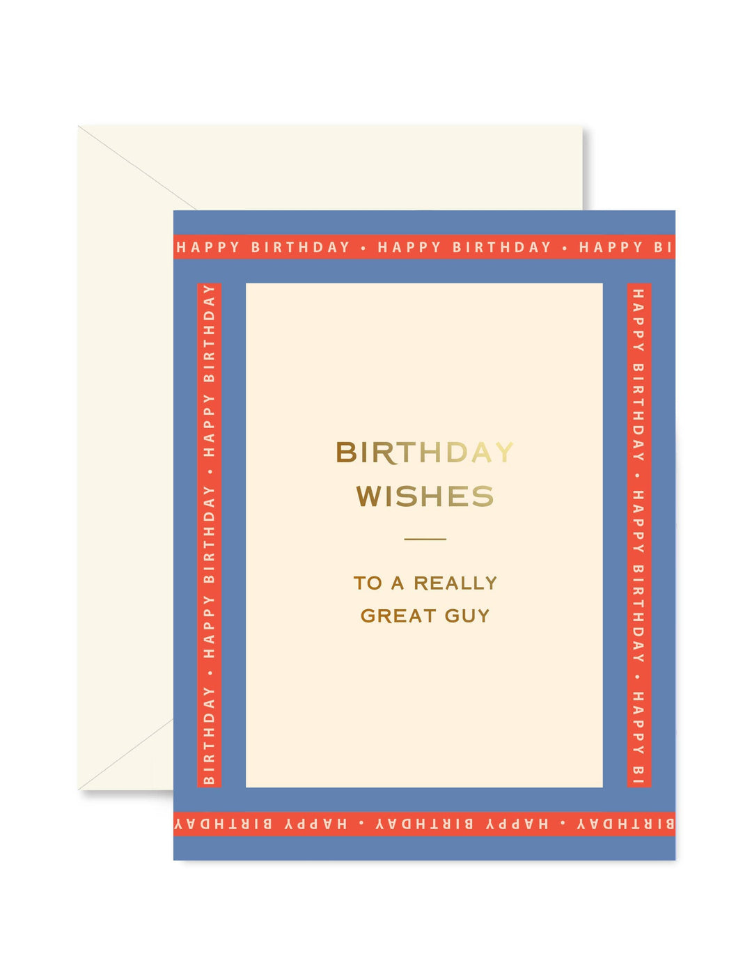 Ginger P. Designs Really Great Guy Birthday Greeting Card