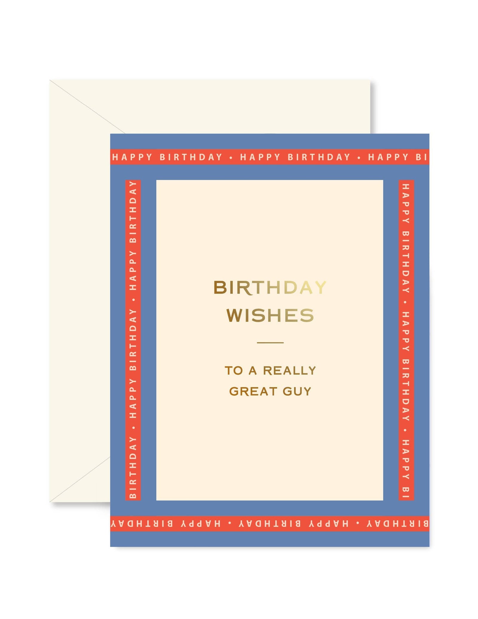 Ginger P. Designs Really Great Guy Birthday Greeting Card