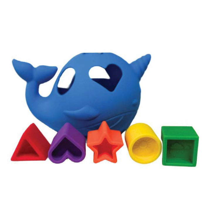 Glo Pals Baby Bright Jellystone Narwhal Shape Sorter | Glo Pals