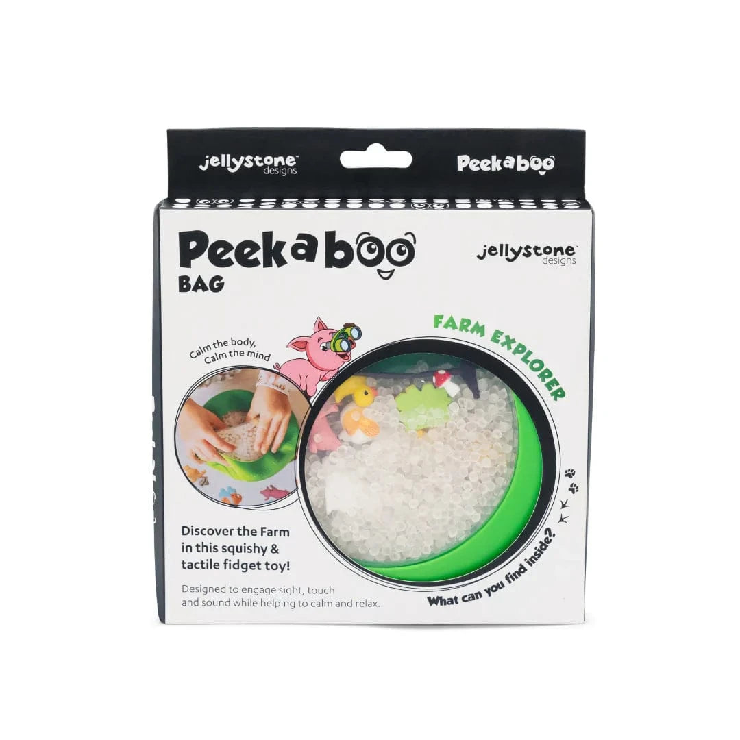 Glo Pals Baby Farm Peekaboo Sensory Bag | Glo Pals