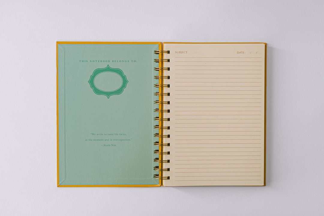 Good Juju Ink paper Cat Library Spiral Notebook