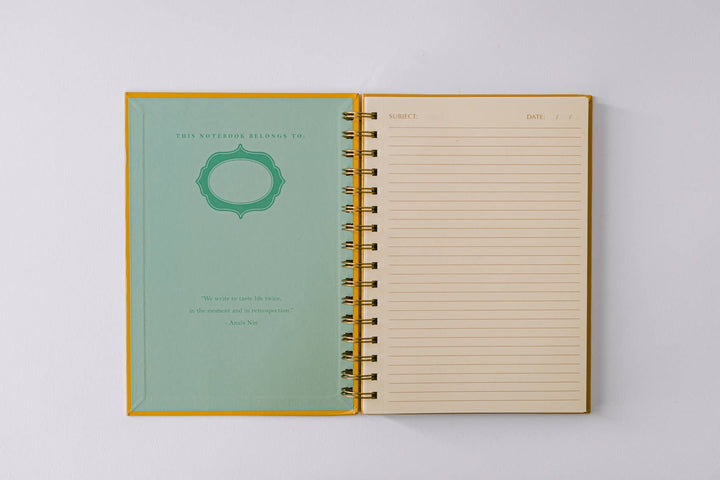 Good Juju Ink paper Cat Library Spiral Notebook