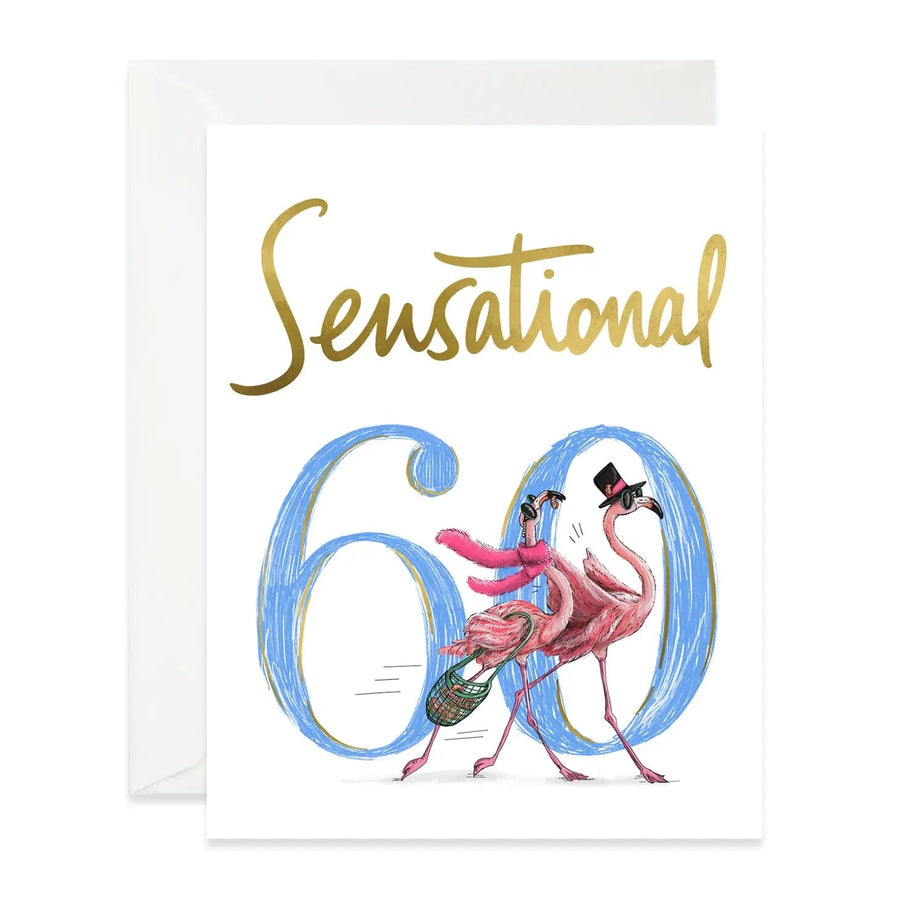 Good Juju Single Card Sensational 60 Birthday Card