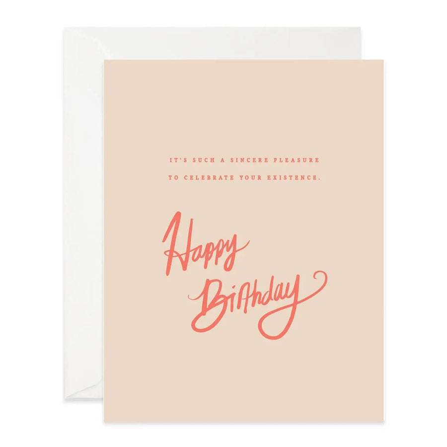 Good Juju Single Card Sincere Birthday Card
