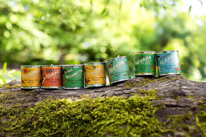 Good & Well Supply Co. Gifts Washington State Soy Candle