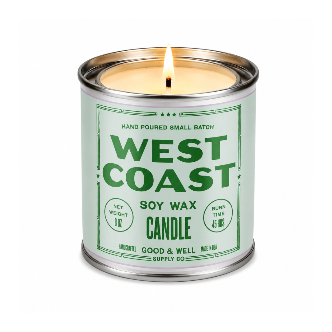 Good & Well Supply Co. Gifts West Coast Soy Candle