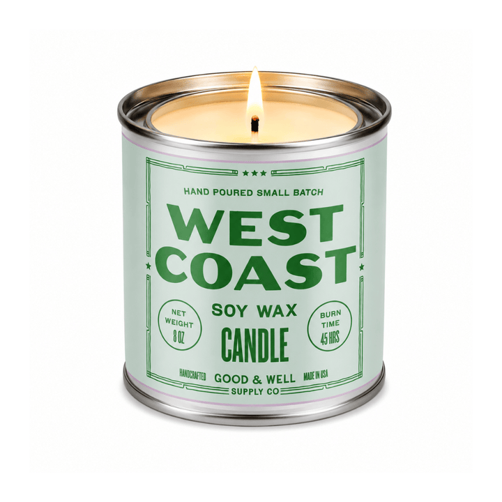 Good & Well Supply Co. Gifts West Coast Soy Candle