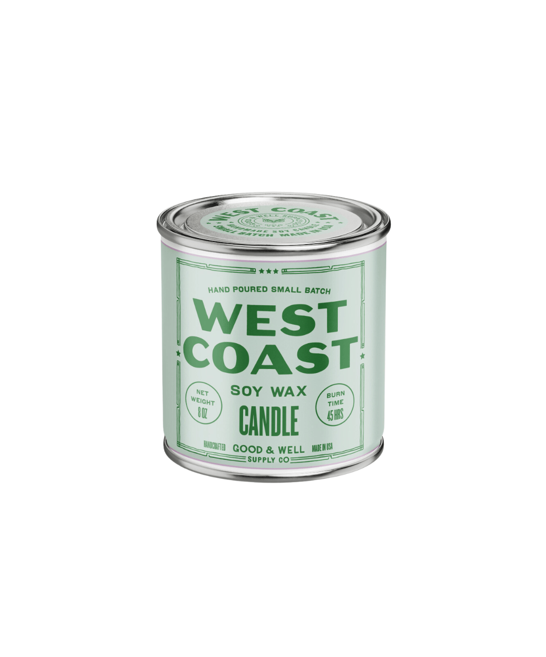 Good & Well Supply Co. Gifts West Coast Soy Candle