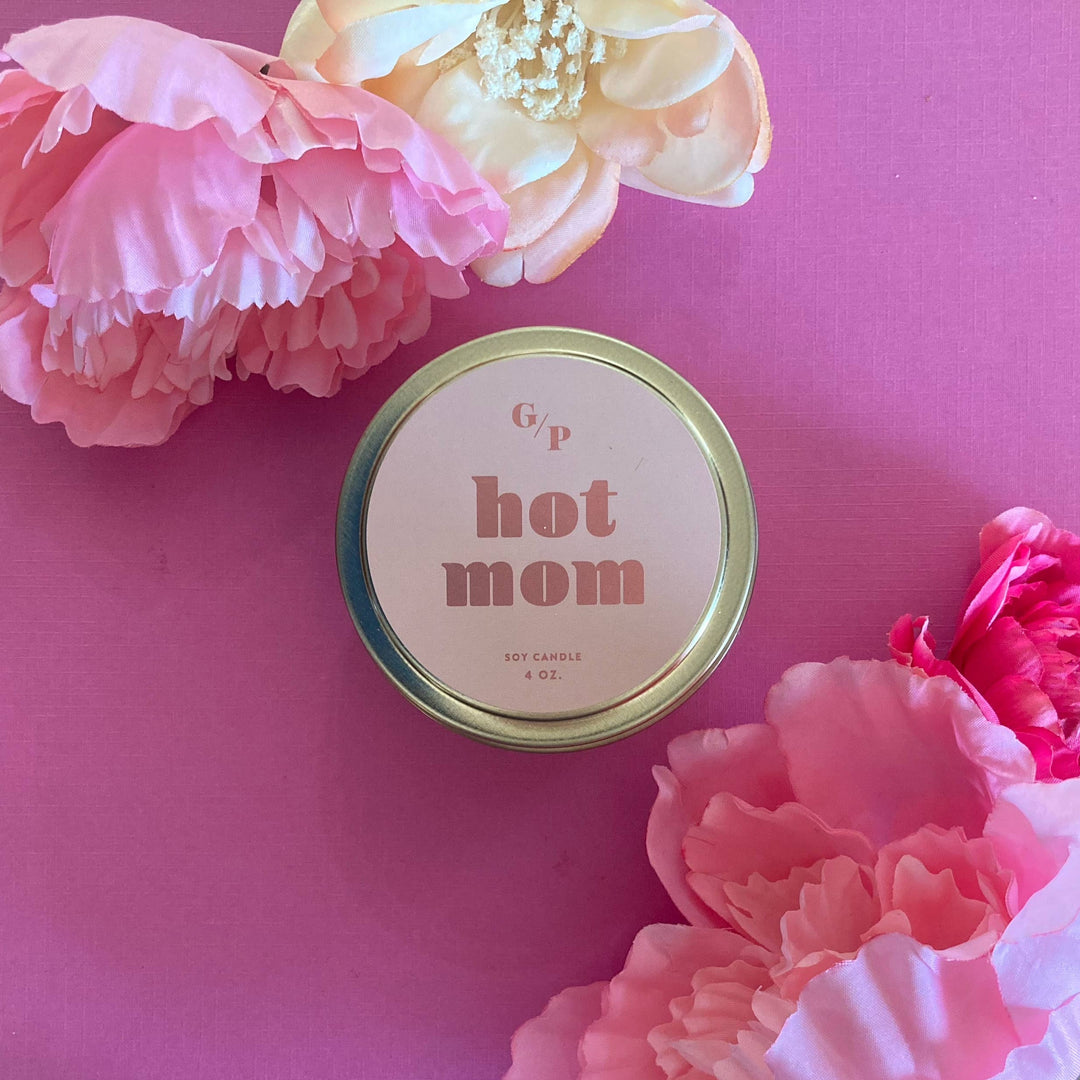 GP Candle Co. Candle Hot Mom 4 oz. Candle Tin