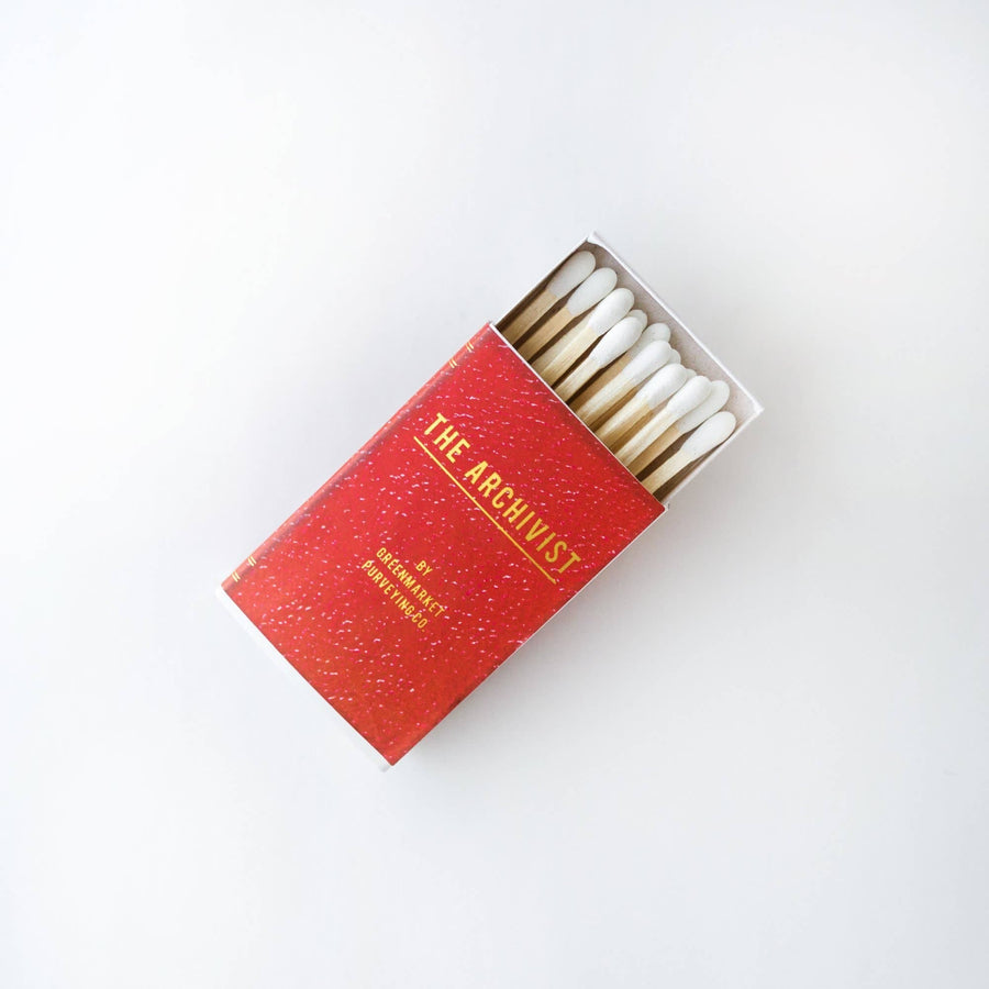 GP Candle Co. Matches The Archivist - Small Matchbox