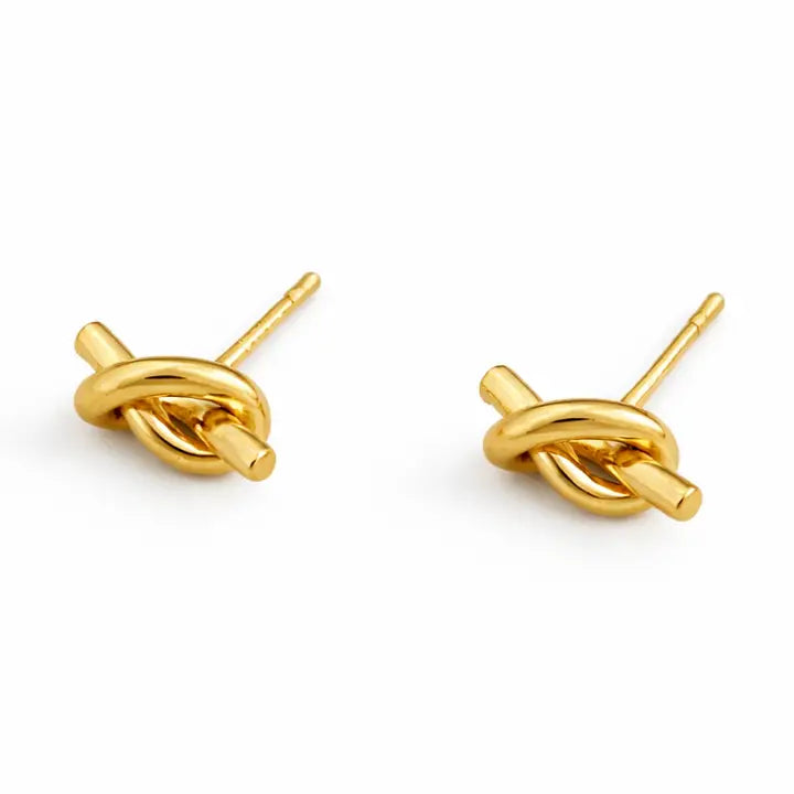 Gracefully Fashion Classic Knot Studs