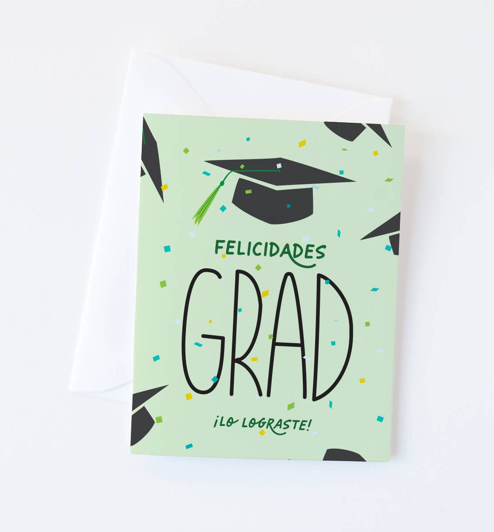 Graphic Anthology Card Felicidades Grad Spanish Card