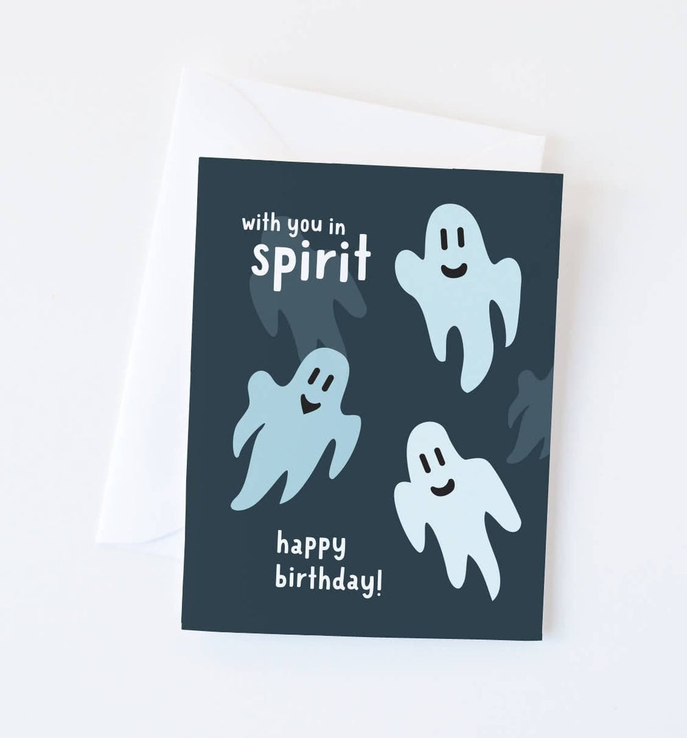 Graphic Anthology Card In Spirit Birthday Card