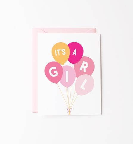 Graphic Anthology Card It's a Girl Card