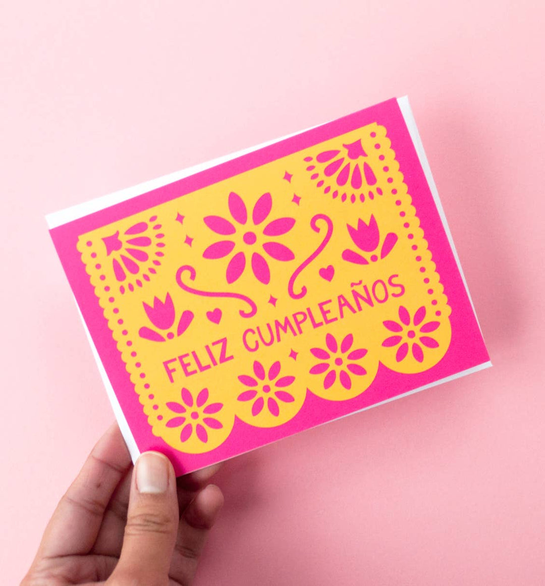 Graphic Anthology Card Papel Picado Cumpleaños Card