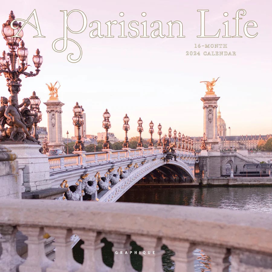 Graphique de France Calendars A Parisian Life 7 x 7 Mini Calendar