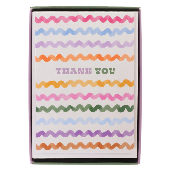 Graphique de France Cards Bright Squiggle Boxed Cards