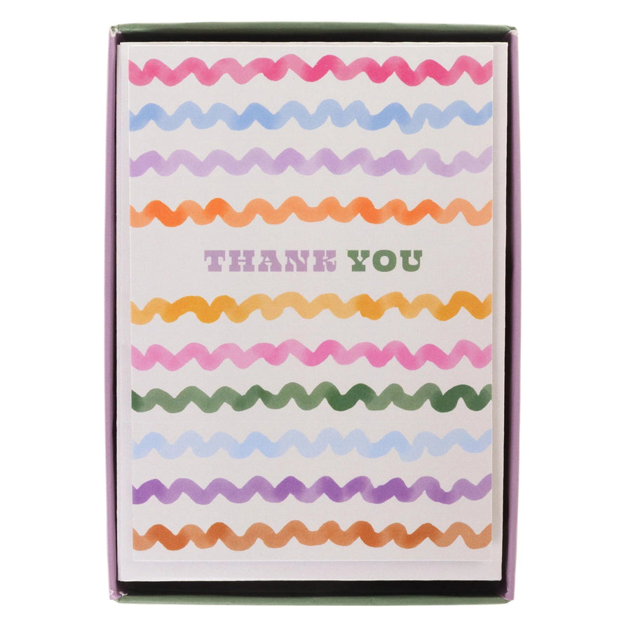 Graphique de France Cards Bright Squiggle Boxed Cards