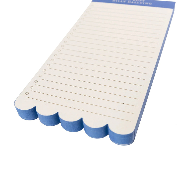 Graphique de France Paper Blue Die-Cut List Pad