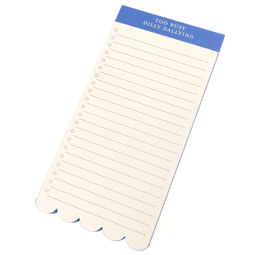 Graphique de France Paper Blue Die-Cut List Pad