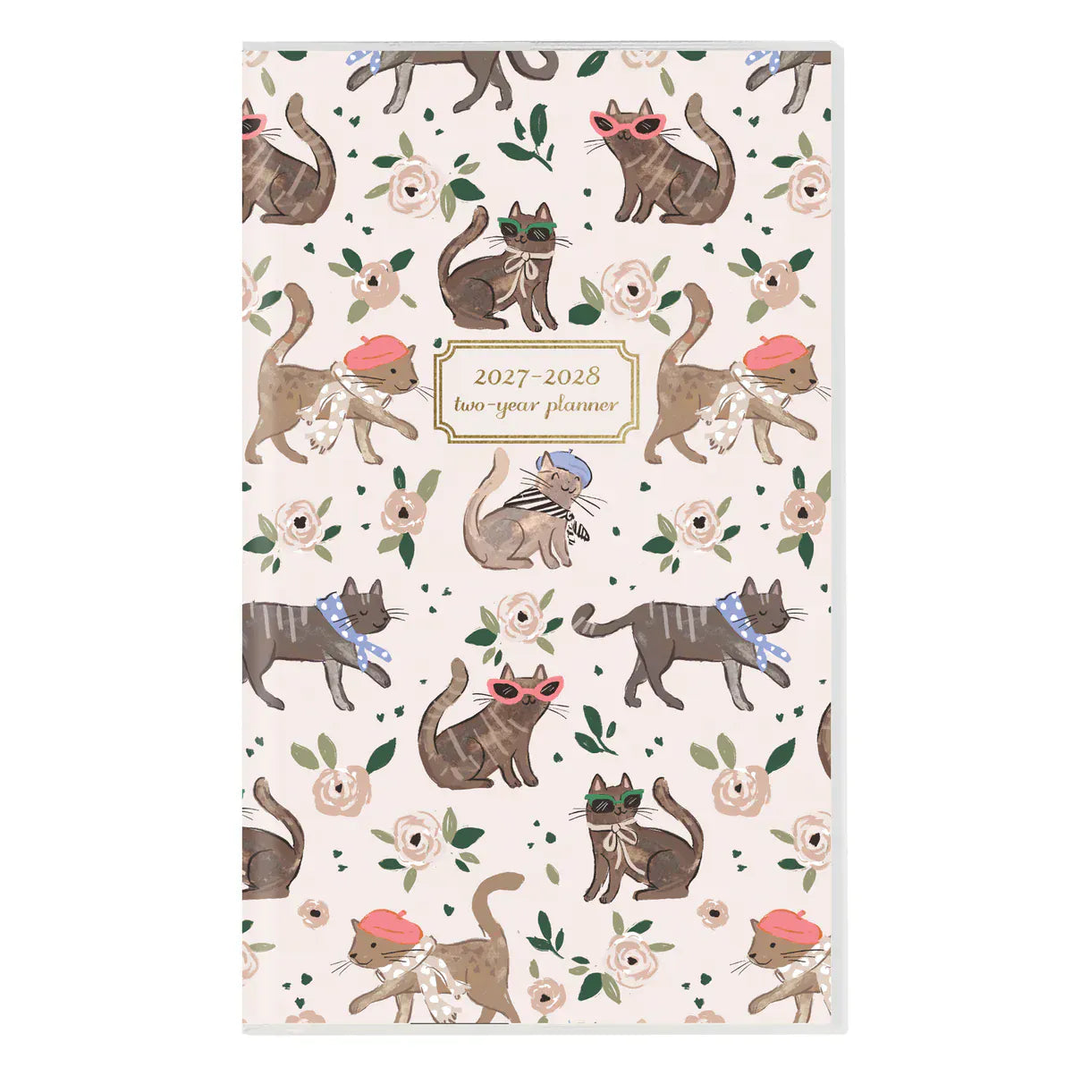 Graphique de France Paper Cat Lover 2-Year Pocket Planner