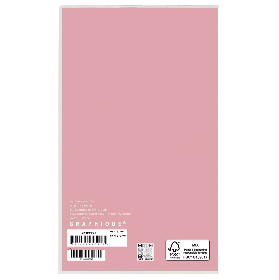 Graphique de France Paper Floral 2-Year Pocket Planner
