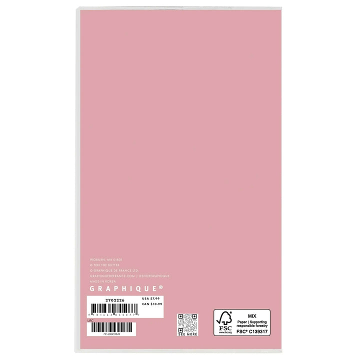 Graphique de France Paper Floral 2-Year Pocket Planner