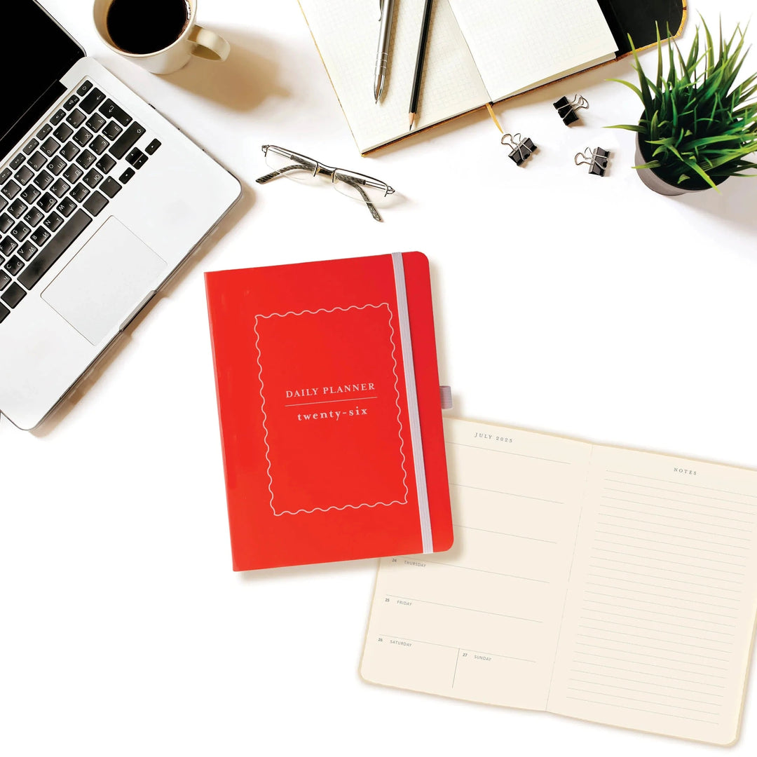 Graphique de France Paper Glossy 6 x 8 18-Month Vegan Leather Planner