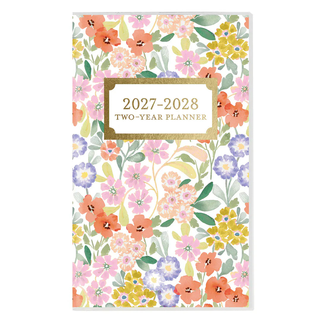 Graphique de France Paper Happy Floral 2-Year Pocket Planner
