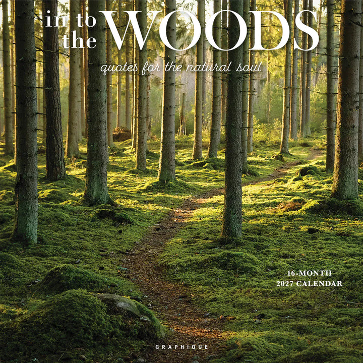 Graphique de France Paper In to the Woods Wall Calendar