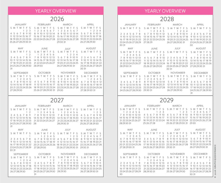 Graphique de France Paper Peanuts: Happiness Is 2-Year Pocket Planner
