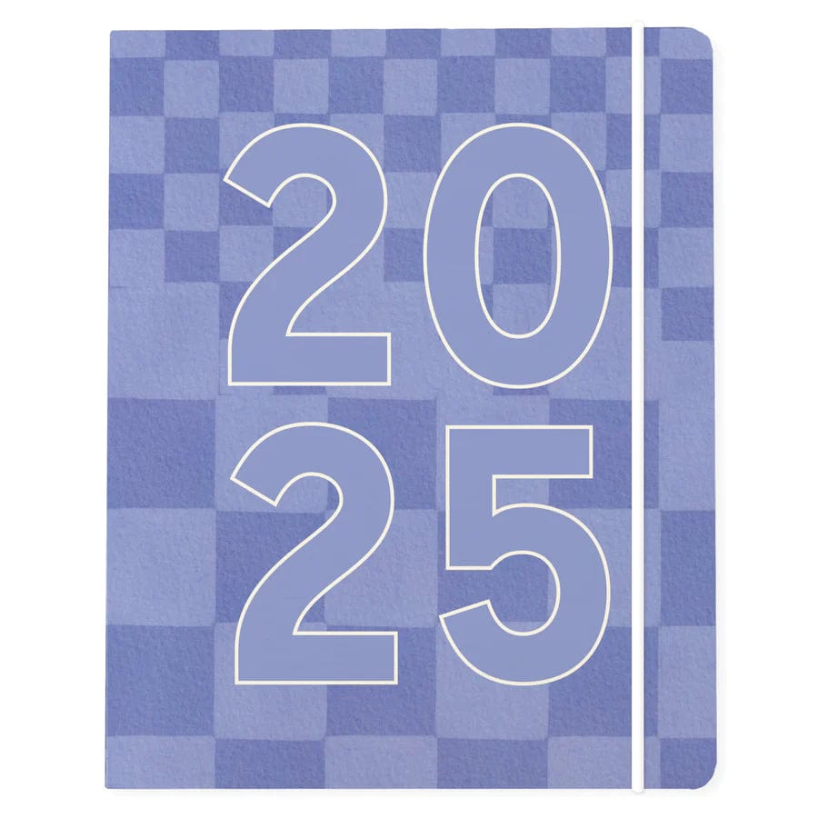 Graphique de France Planner Checkered 8 x 10 18-Month Monthly Planner