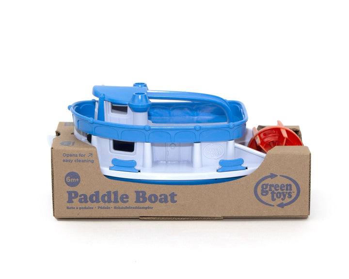 Green Toys Baby Toy Blue Handle Paddle Boat | Green Toys