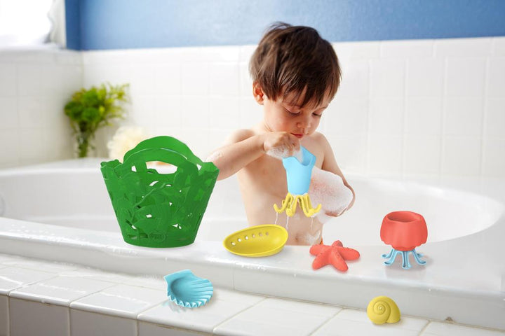 Green Toys Baby Toy Tide Pool Bath Set