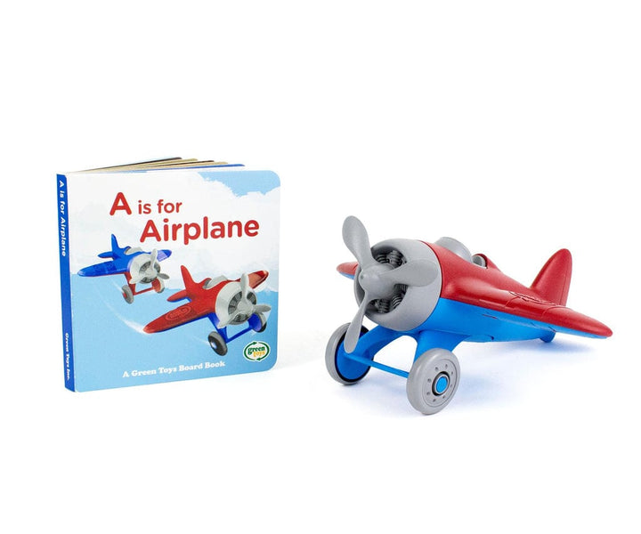 Green Toys Toys Airplane & Board Book Set