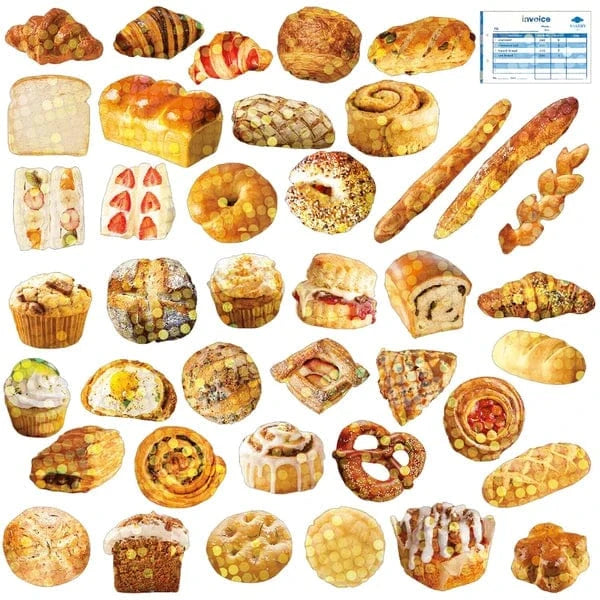 Greeting Life Cards Greeting Life Flake Stickers - Bakery