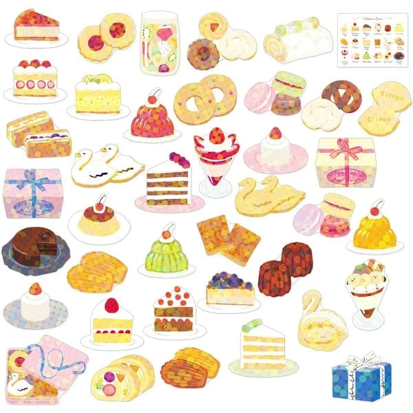 Greeting Life Cards Greeting Life Flake Stickers - Patisserie