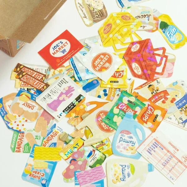 Greeting Life Cards Greeting Life Flake Stickers - Supermarket