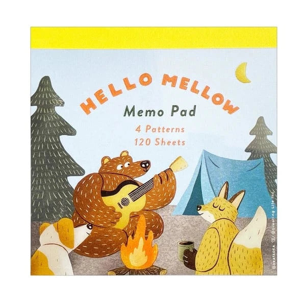 Greeting Life Paper Hello Mellow Memo Pad